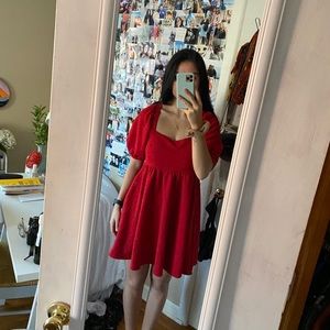 Free People Red Dress